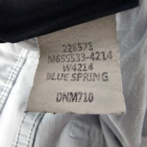 PAIGE Federal Men's Slim Straight Leg Spring Blue Denim Jean Pants - Picture 11 of 11